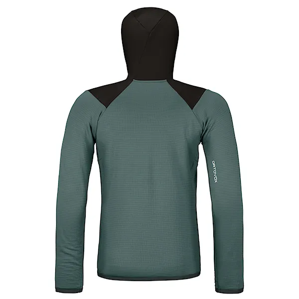 Technical Hoodie ORTOVOX Fleece Grid Hoody dark arctic grey 2026