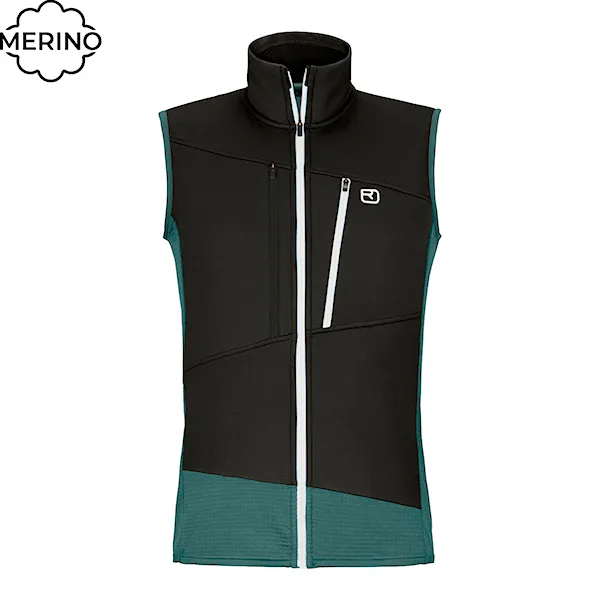 Kamizelka ORTOVOX Fleece Grid Vest dark arctic grey 2026