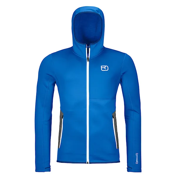 Technická mikina ORTOVOX Fleece Hoody blue note 2026