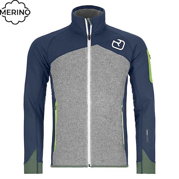 Technical Hoodie ORTOVOX Fleece Plus Jacket night blue 2021