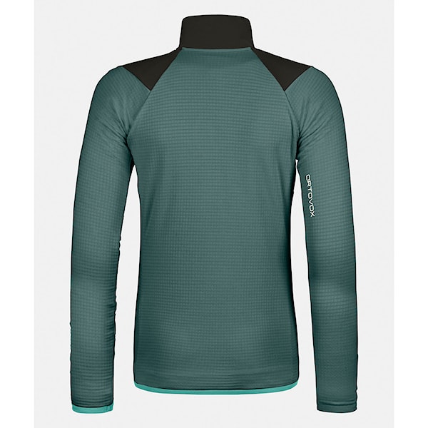 Bluza techniczna ORTOVOX Wms Fleece Grid Jacket dark arctic grey 2025