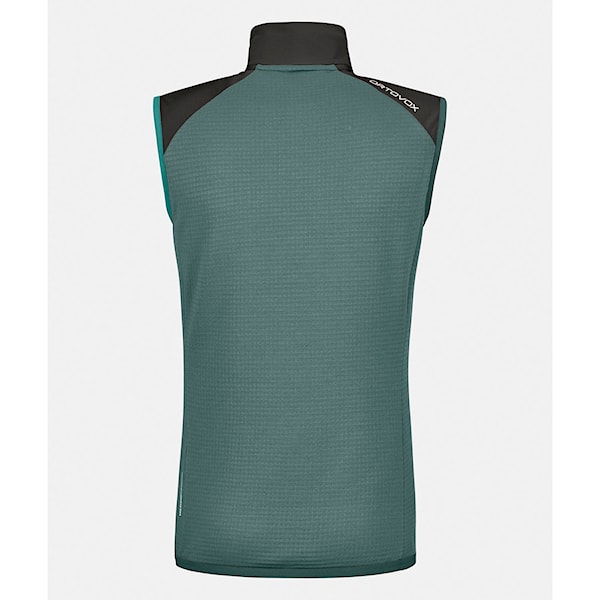 Kamizelka ORTOVOX Wms Fleece Grid Vest dark arctic grey 2025