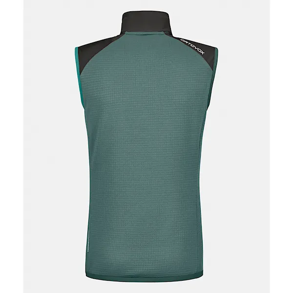 Vesta ORTOVOX Wms Fleece Grid Vest dark arctic grey 2025