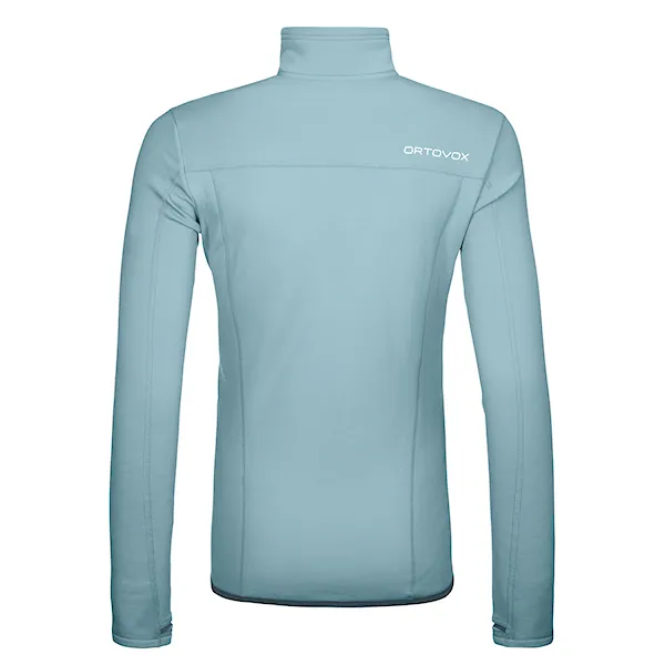 Technická mikina ORTOVOX Wms Fleece Jacket glacier grey 2026