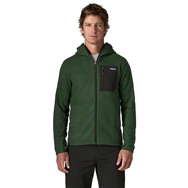 Bluza techniczna Patagonia M's R1 Air Full-Zip Hoody treeline green 2027