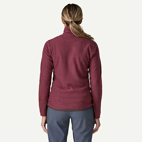 Technical Hoodie Patagonia W's R1 Air Jacket berry fig 2027