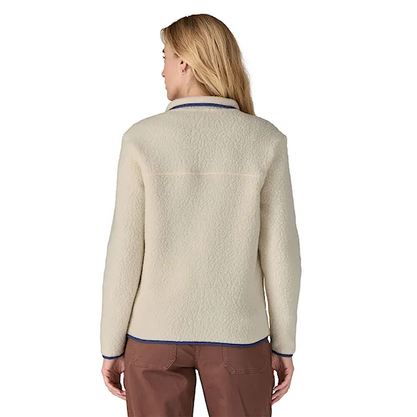 Technická mikina Patagonia W's Retro Pile Jacket natural 2026