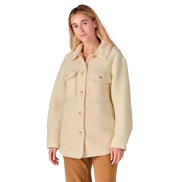 Technická mikina Patagonia W's Retro Pile Shacket natural 2026