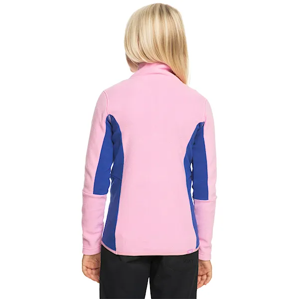 Technická mikina Roxy Sayna Half Zip Girl pink frosting 2024
