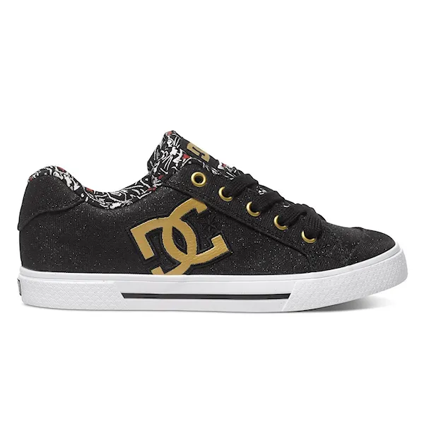 Sneakers DC Chelsea X Tr W black print 2016
