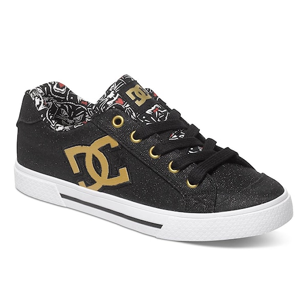 Tenisky DC Chelsea X Tr W black print 2016