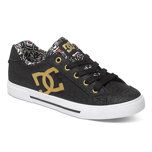 Sneakers DC Chelsea X Tr W black print 2016