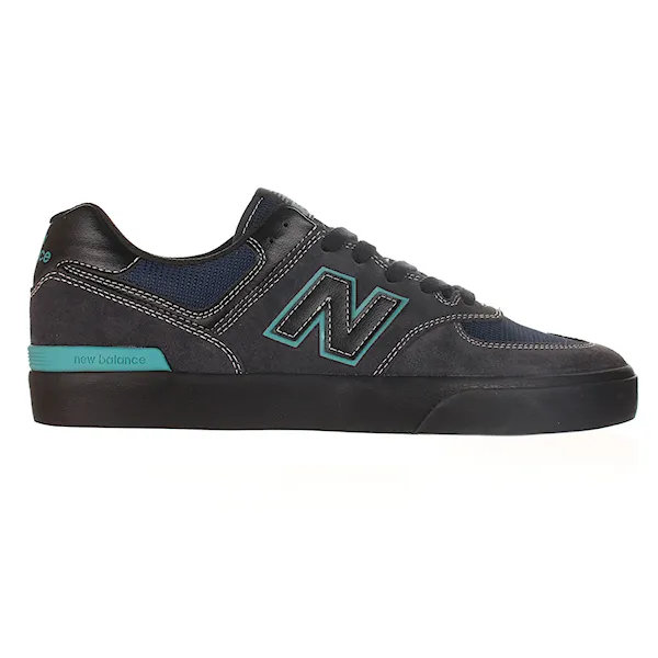 Tenisky New Balance Numeric 574 Vulc black/teal 2026
