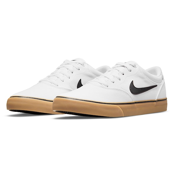 Tenisówki Nike SB Chron 2 Canvas white/black-white-gum light brown 2025