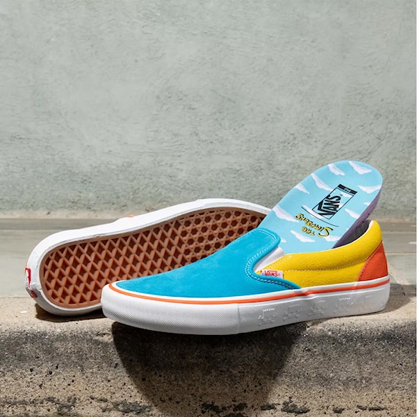 Slip-ons Vans Slip-On Pro The Simpsons black/yellow 2020