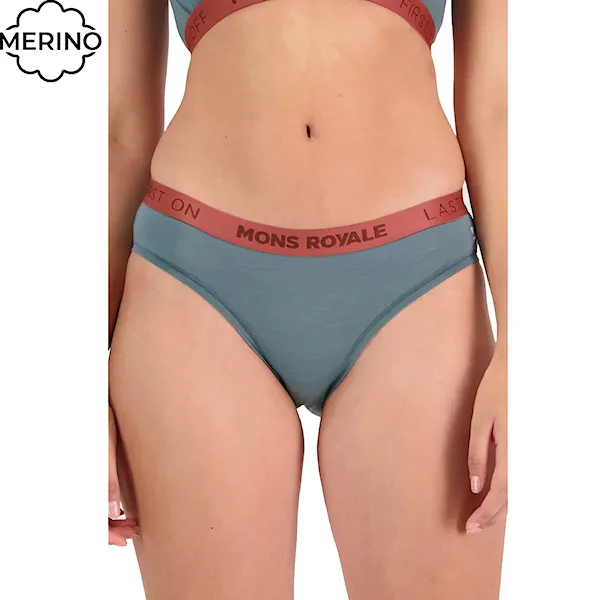 Majtki Mons Royale Folo Brief burnt sage 2023