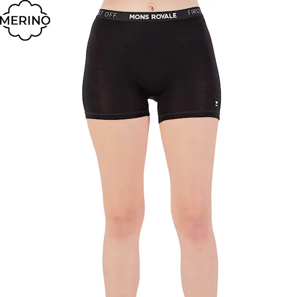 Majtki Mons Royale Hannah Hot Pant black 2026