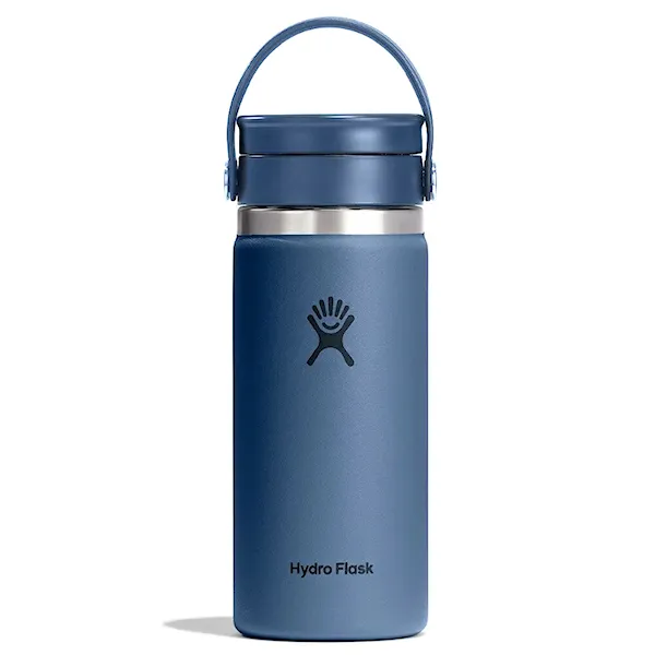 Vacuum Flask Hydro Flask 16 oz Wide Flex Sip Lid harbor blue