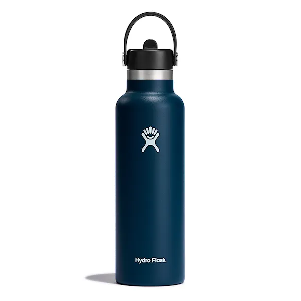 Termos Hydro Flask 21 oz Standard Flex Straw Cap indigo