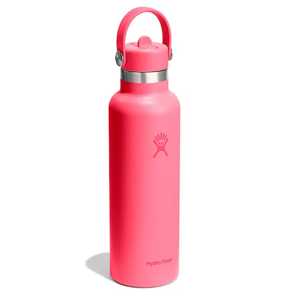 Termos Hydro Flask 21 oz Standard Flex Straw Cap popstar pink