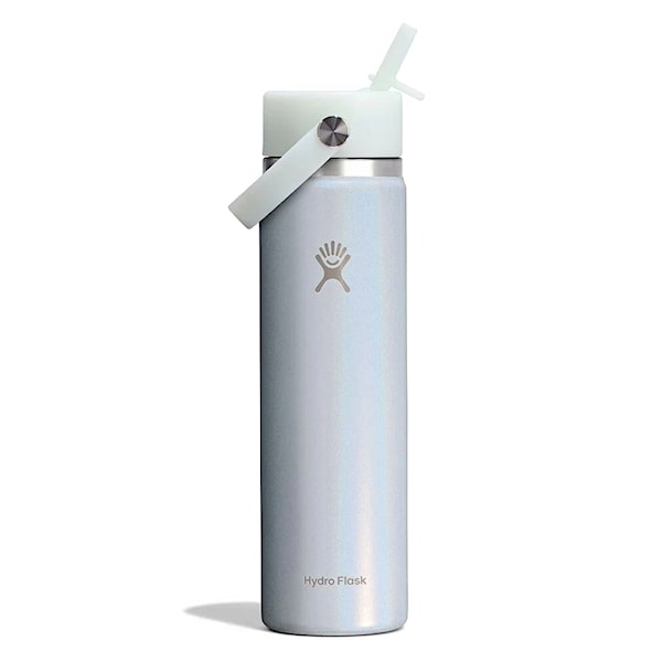 Termos Hydro Flask 24 oz Wide Flex Straw Cap glimmer blue