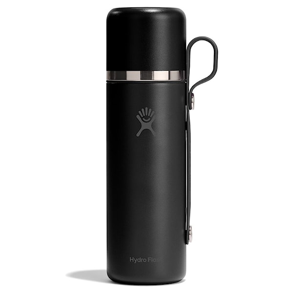 Thermos Hydro Flask 28 oz Hot Flask And Cup black