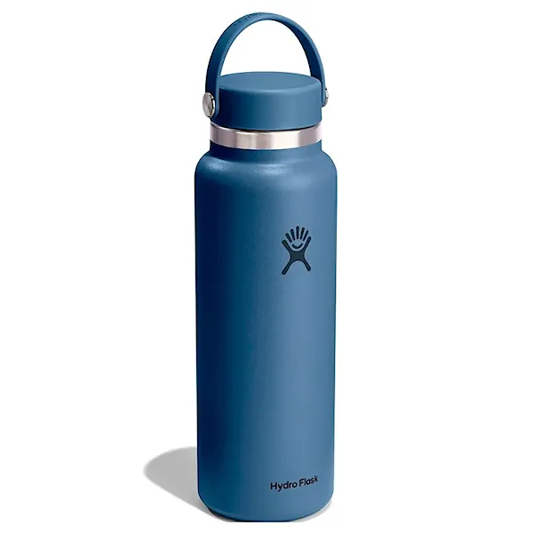 Termos Hydro Flask 40 oz Wide Flex Cap harbor blue