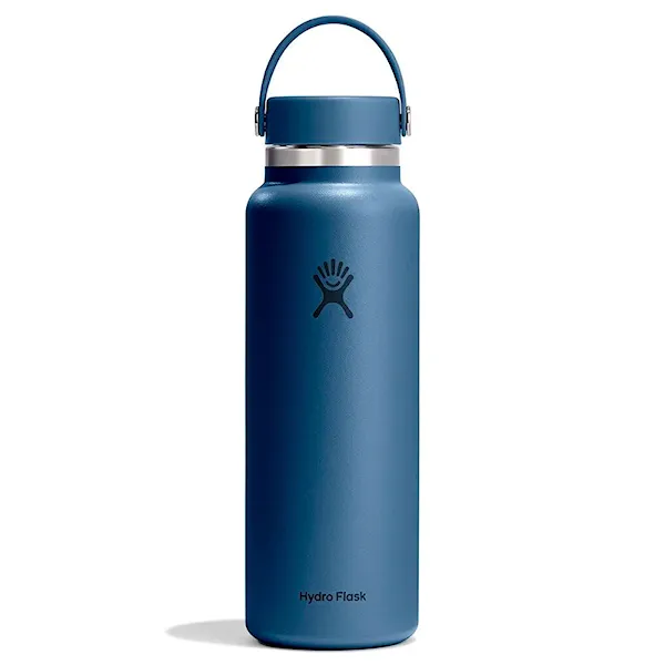 Termos Hydro Flask 40 oz Wide Flex Cap harbor blue