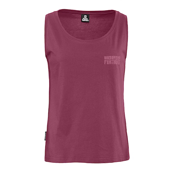 Tílko Horsefeathers Viveca Tank maroon 2024