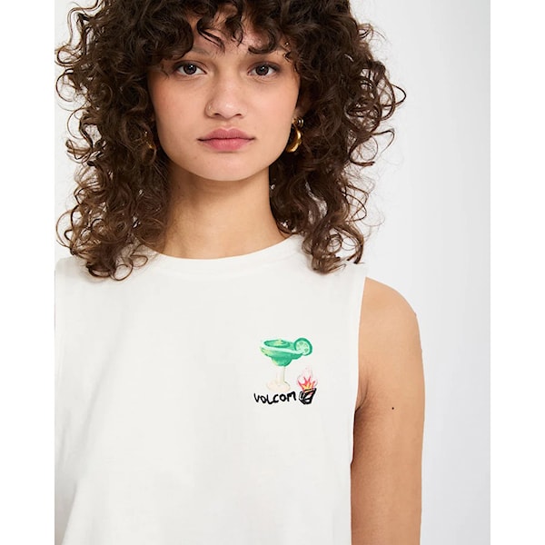 Podkoszulek Volcom Wms FA Mickey Mason Tank off white 2026