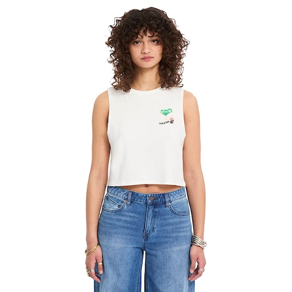 Tielko Volcom Wms FA Mickey Mason Tank off white 2026