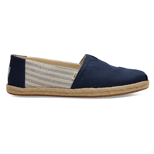 Tenisky Toms Alpargata Classics navy ivy league stripes 2019