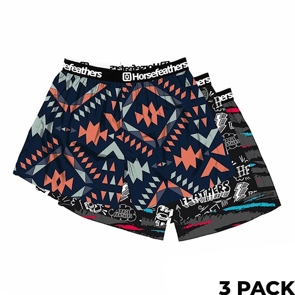 Trenírky Horsefeathers Frazier 3 Pack bundle 1