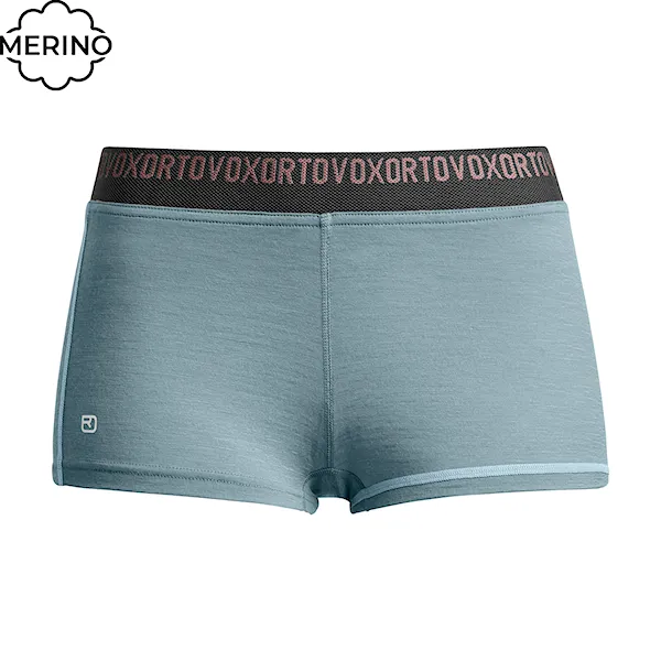 Bokserki ORTOVOX Wms 185 Rock'n'wool Hot Pants icy shore 2026