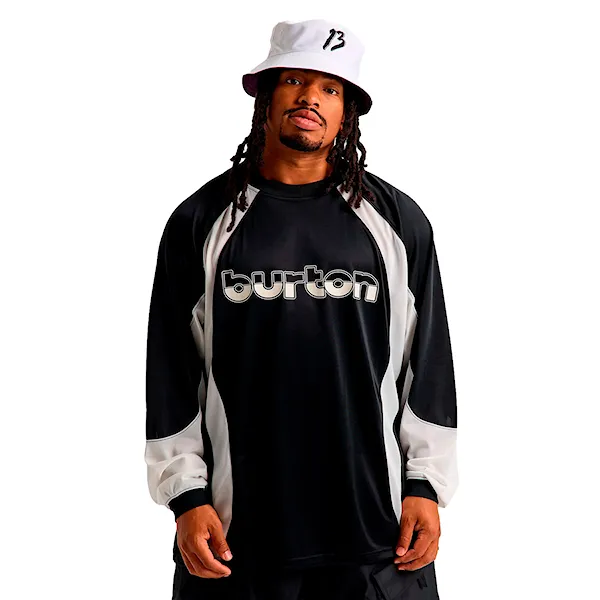 Tričko Burton B LS Jersey Shirt true black 2026