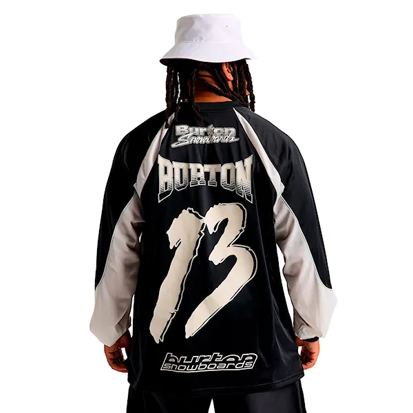 Tričko Burton B LS Jersey Shirt true black 2026