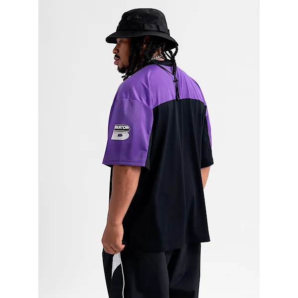 Tričko Burton B SS Jersey Shirt true black/planet purple 2026