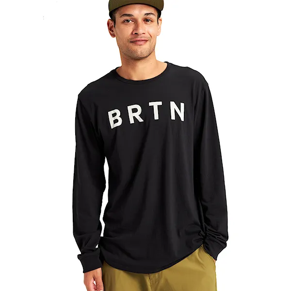 Tričko Burton BRTN LS true black 2024