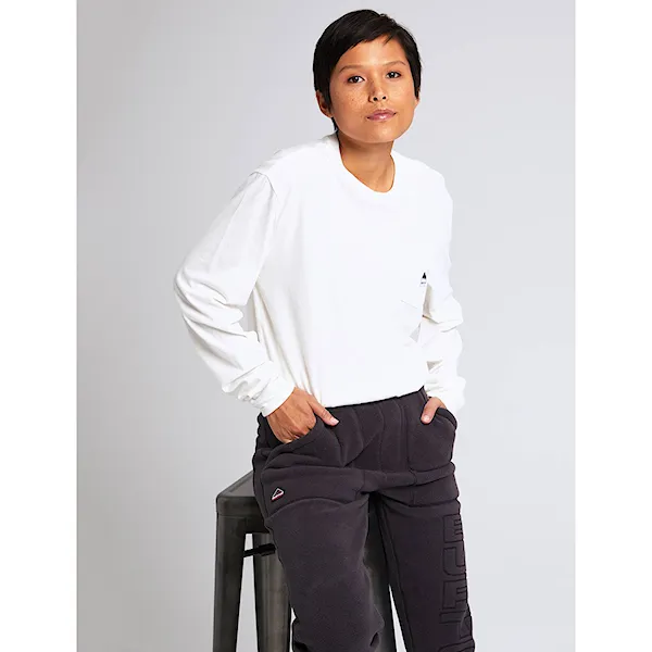 T-shirt Burton Colfax LS stout white 2024