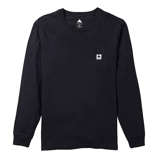 Tričko Burton Colfax LS true black 2025