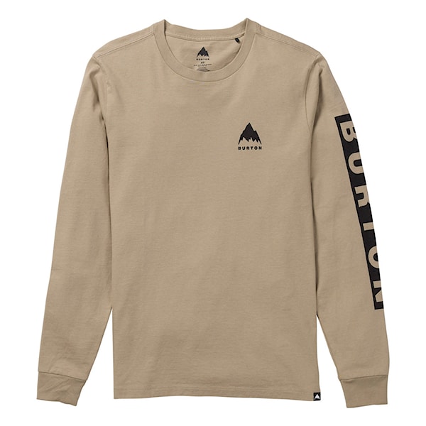 Tričko Burton Elite LS summit taupe 2025