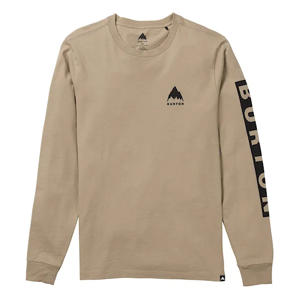 Tričko Burton Elite LS summit taupe 2025