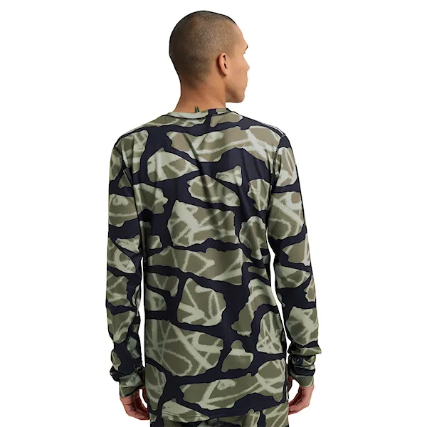 Tričko Burton Lightweight X Crew graffiti camo 2026