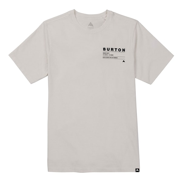 Koszulka Burton Moretown SS stout white 2025