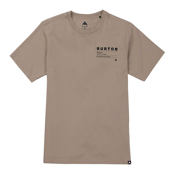 Koszulka Burton Moretown SS summit taupe 2025