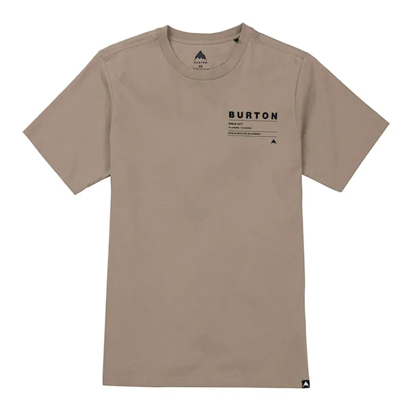 Tričko Burton Moretown SS summit taupe 2025
