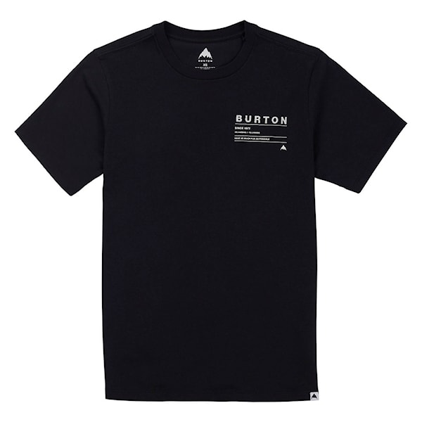 Koszulka Burton Moretown SS true black 2025