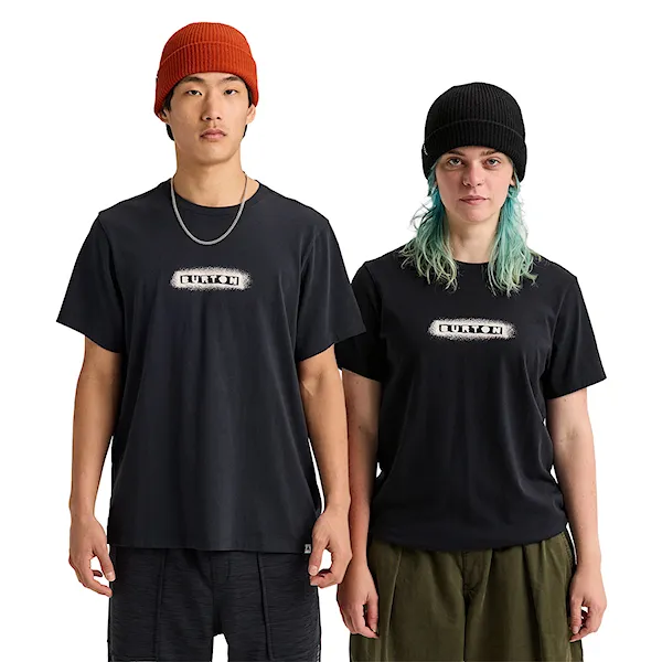T-shirt Burton Overspray SS true black 2026