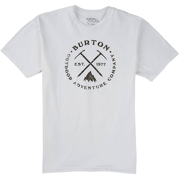 Tričko Burton Pick Axe Ss stout white 2016