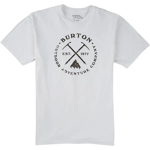 T-shirt Burton Pick Axe Ss stout white 2016